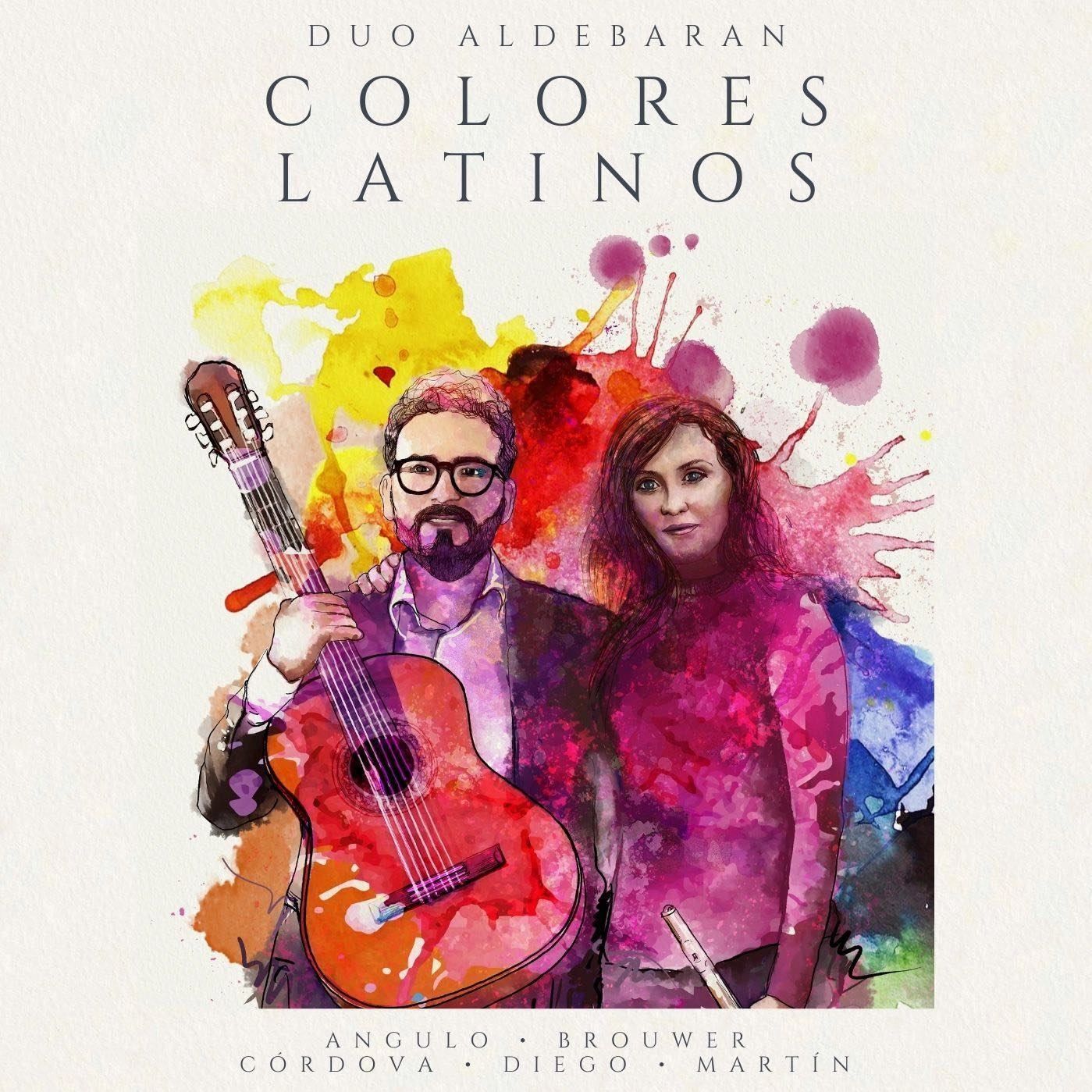 Colores Latinos album cover, Duo Aldebarán